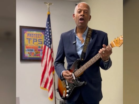 Johnson’s Anti-Trump Guitar Song Sparks Viral Criticism