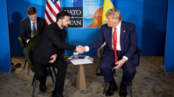 Zelenskyj dankt Trump für US-Unterstützung auf NATO-Gipfel