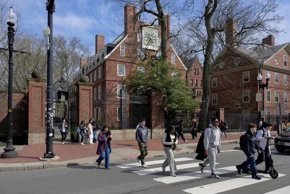 Trump Questions Harvard on Foreign Student Funding Dispute