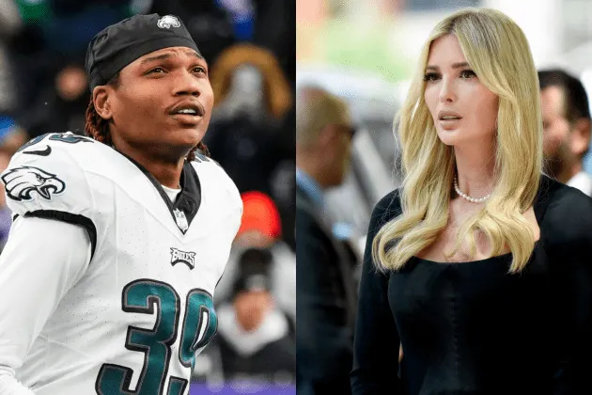 Eagles-Spieler Eli Ricks reagiert charmant auf Ivanka Trumps Nachricht