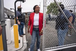 House Hearing Erupts Over ICE Facility Protest