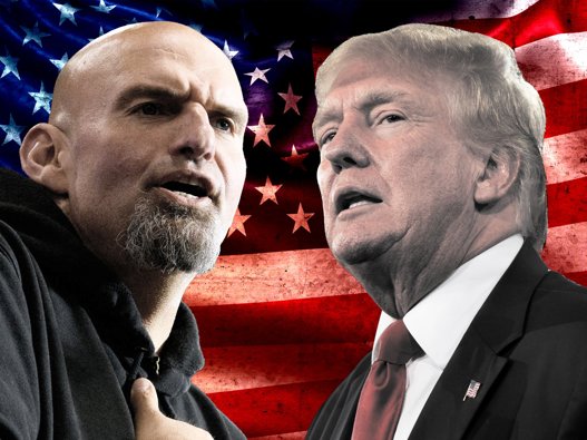 Fetterman Backs Trump on Border, Iran