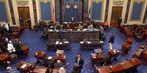 Debatte im US-Senat über Trumps Gesetz durch Protest gestört