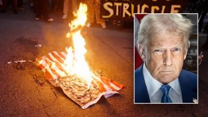Trump Proposes Jail Time for Flag Burners
