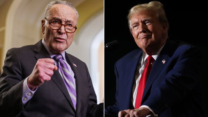 Trump Mocks Schumer as 'Palestinian Senator'